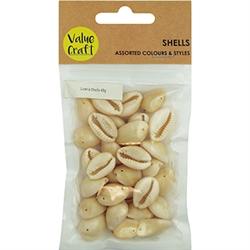 AussieSuperStore Art & Craft Essentials Shells Cowrie with 2 Holes Shells Cowrie with 2 Holes | Shells for Crafting | Jewellery Making Shells 9331468054924 VJY645